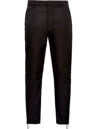 Prada for Men cropped baggy trousers