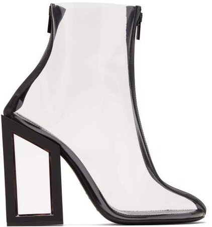 Void Pvc Ankle Boots - Womens - Black