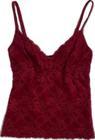 red top Tank lace dark