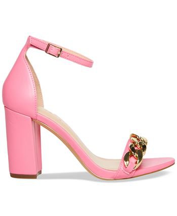 Madden Girl Bella Chained Two-Piece Block-Heel Sandals & Reviews - Sandals - Shoes - Macy's