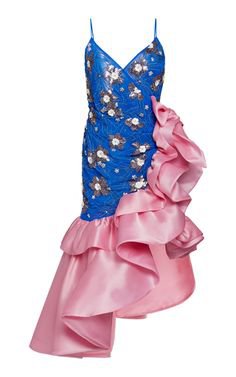 Rodarte Pink blue Tulle dress