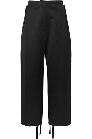 The Row | Attie cotton-sateen straight-leg pants | NET-A-PORTER.COM