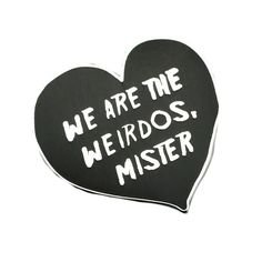 punky pins - we are the weirdos, mister