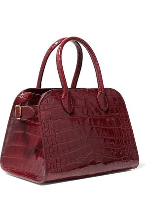 The Row | Margaux 10 buckled alligator tote | NET-A-PORTER.COM