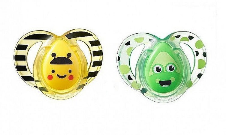 Bee and Frog Pacifier