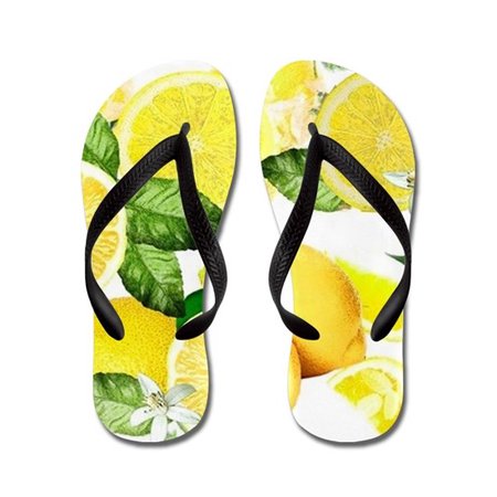 lemon flip flops