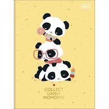 caderno brochura panda - Pesquisa Google