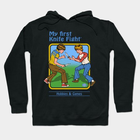 My First Knife Fight - Retro - Hoodie