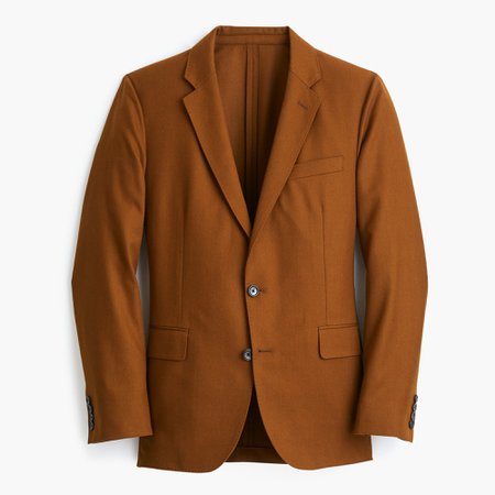 J.Crew: Ludlow Slim-fit unstructured suit jacket in English wool-cotton twill