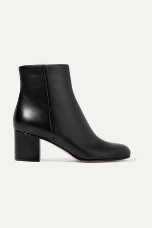 Gianvito Rossi | Margaux 60 leather ankle boots | NET-A-PORTER.COM