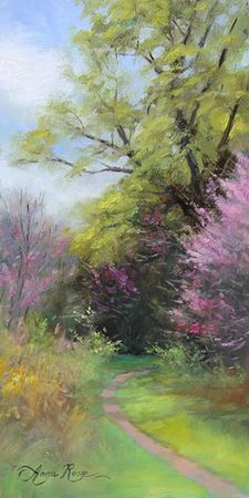 (23) Pinterest - Watercolor spring landscape, by Sergei Toutounov | Arz