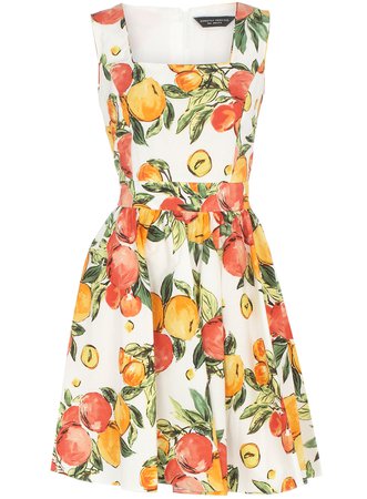orange fruit dress - Google Search