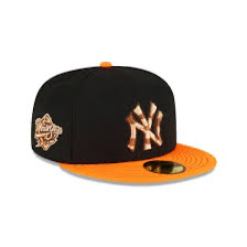 orange new era hat