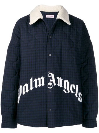 Palm Angels sherpa padded jacket