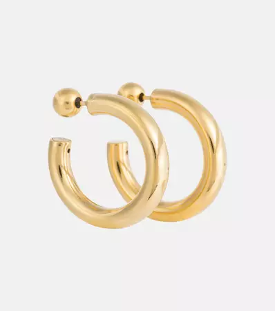Everyday Small 18 Kt Gold Vermeil Hoop Earrings in Gold - Sophie Buhai | Mytheresa