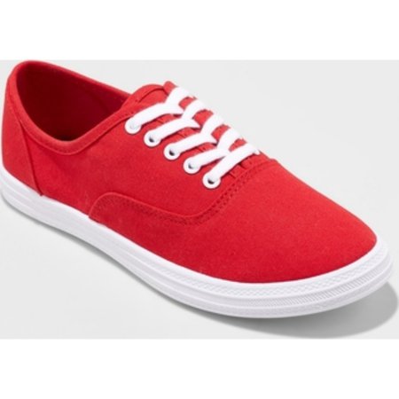 Mossimo Supply Co. Shoes | New Mossimo Laceup Classic Red Canvas Sneakers | Poshmark