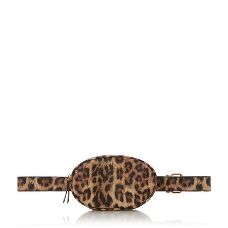 BABY - Quilted Bum Bag - leopard | Dune London