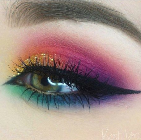 Rainbow Eyeshadow