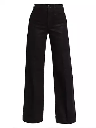 Shop Joe's Jeans Mia Coated Bootcut Pants | Saks Fifth Avenue