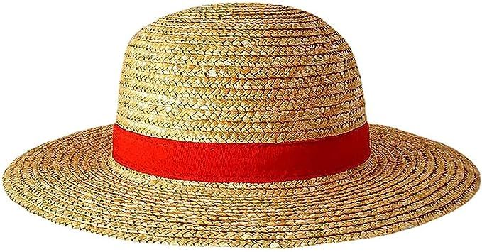 ariarly Straw Hat,Luffy Straw Hat with String Pirate Hat Anime Cosplay Costume Straw Hat Sun Hat for Kids Adults : Amazon.com.au: Toys & Games