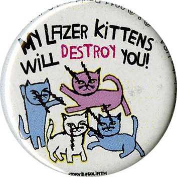 lazed kitten button