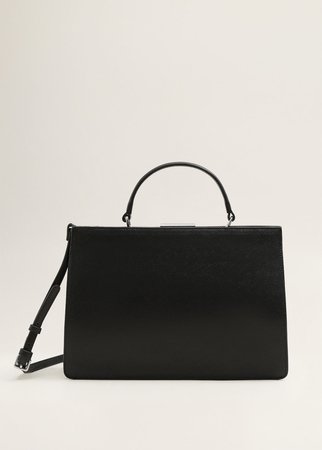 Briefcase-style bag - Women | MANGO USA