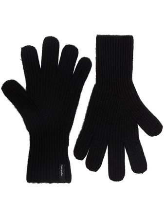 Holzweiler Ribbed Cashmere Gloves - Farfetch