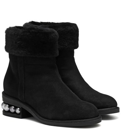 Casati 35mm shearling ankle boots