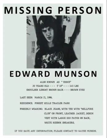 eddie munson missing