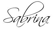 sabrina signature - Google Search