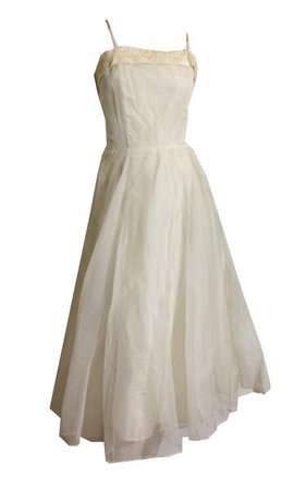 Feminine Flirty White Sundress and Jacket Daisy Lace Trim circa 1940s – Dorothea's Closet Vintage