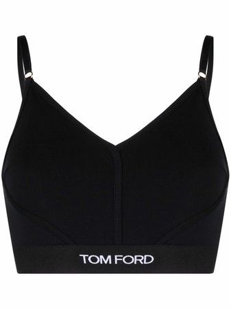 TOM FORD Logo Underband Bralette - Farfetch