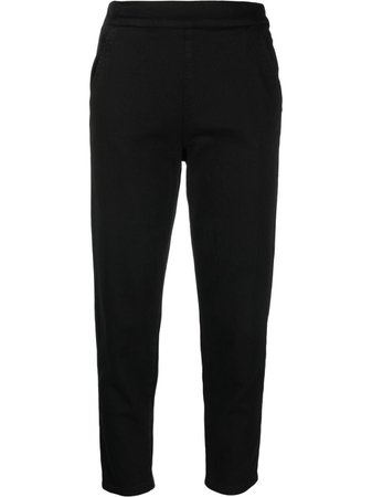 Federica Tosi elasticated-waist four-pocket Cropped Trousers - Farfetch