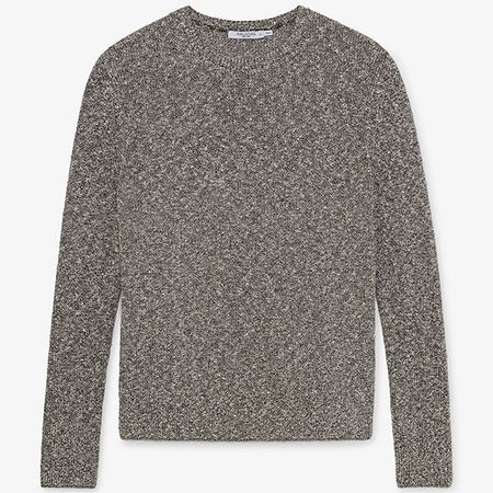 Butler Sweater - Knit Boucle :: Black / White – M.M.LaFleur