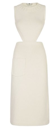 Fendi Cream Knit Dress