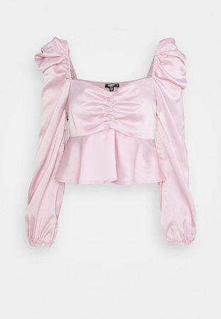 pink blouse