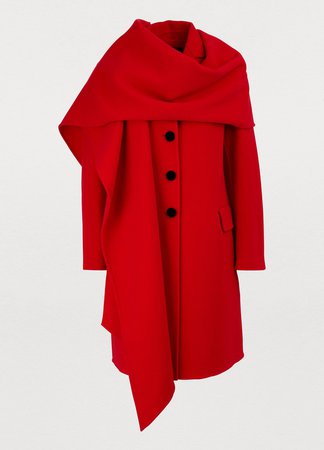 Women's Coat with hood-scarf | Marc Jacobs | 24 Sèvres