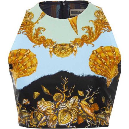 Versace Cropped Top