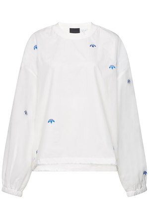 Adidas Originals by Alexander Wang - Sweatshirt with Embroidery