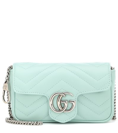 Gg Marmont Super Mini Leather Shoulder Bag | Gucci - Mytheresa