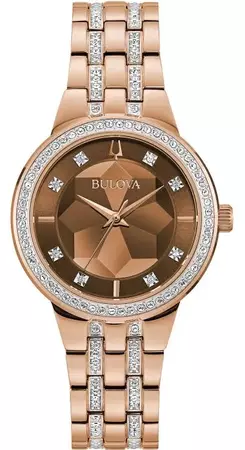 rose gold and brown watch - Google Search