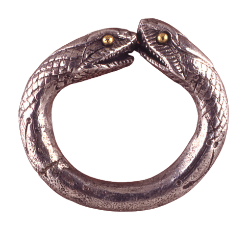 Silver ring, Roman, 1st century AD from The British Museum