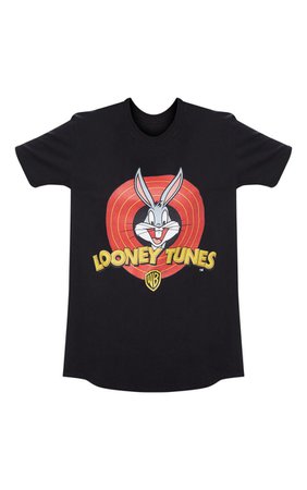 Black Looney Tunes T Shirt | Tops | PrettyLittleThing USA