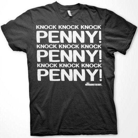 Big Bang Theory T Shirt - Knock Knock Penny | 8Ball T Shirts