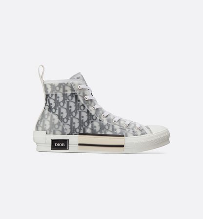 B23 High-Top Sneakers in Dior Oblique - Shoes - Men's Fashion | DIOR