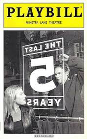 The Last Five Years Playbill