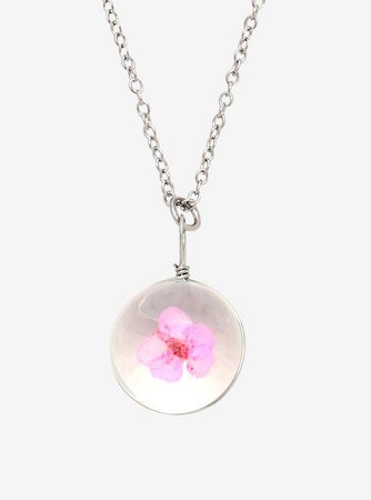 Crystallized Cherry Blossom Necklace