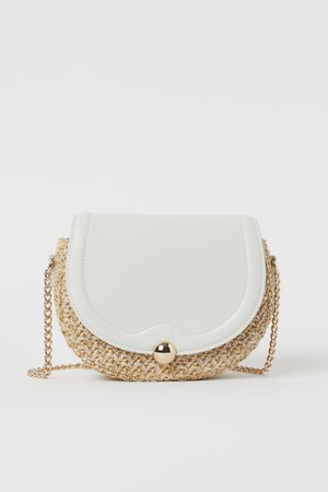 Shoulder Bag - Beige/straw - Ladies | H&M US