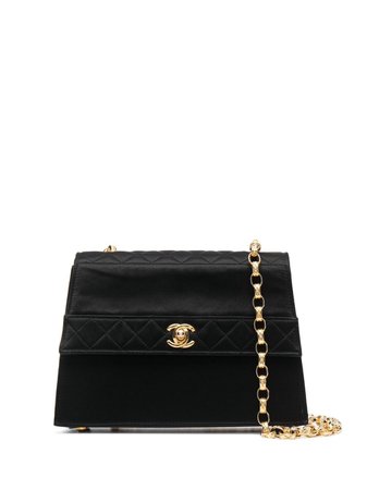 Chanel Pre-Owned 1989-1991 CC Shoulder Bag - Farfetch