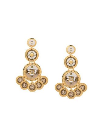 Gas Bijoux Sequin double earrings $134 - Buy Online SS19 - Quick Shipping, Price